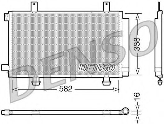 Imagine Condensator, climatizare DENSO DCN47002