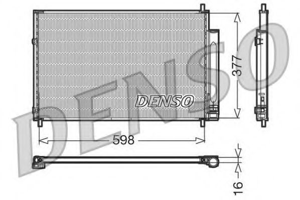 Imagine Condensator, climatizare DENSO DCN50006