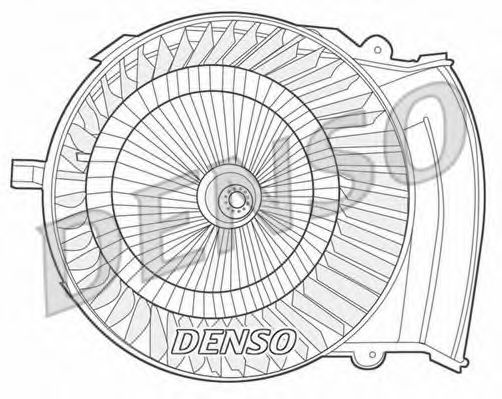 Ventilator, habitaclu DENSO DEA07021