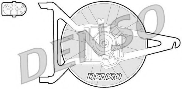 Imagine Ventilator, radiator DENSO DER21020