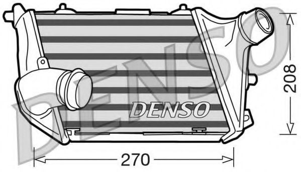 Imagine Intercooler, compresor DENSO DIT02015