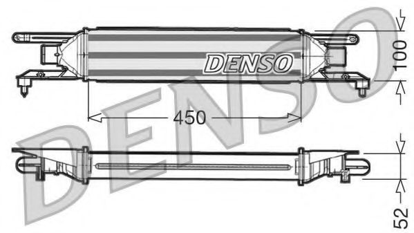 Imagine Intercooler, compresor DENSO DIT09106