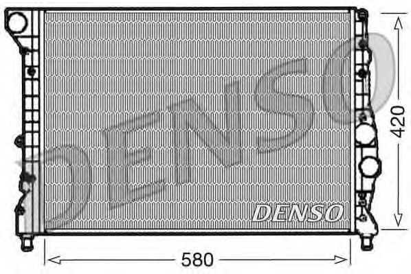 Imagine Radiator, racire motor DENSO DRM01001