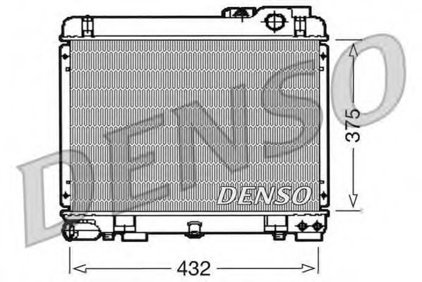 Imagine Radiator, racire motor DENSO DRM05035