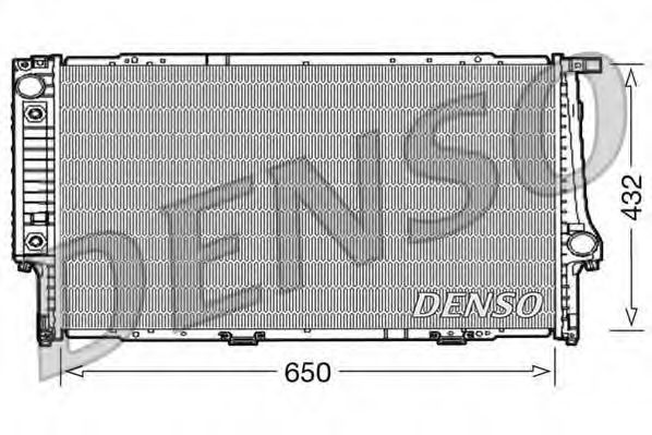 Imagine Radiator, racire motor DENSO DRM05062