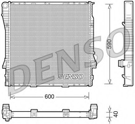 Imagine Radiator, racire motor DENSO DRM05114