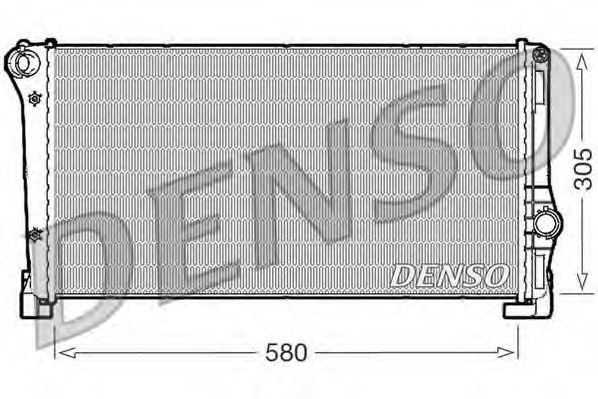 Imagine Radiator, racire motor DENSO DRM09104