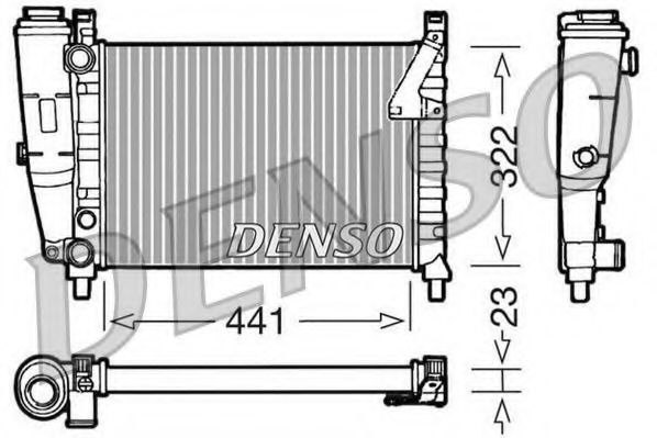 Imagine Radiator, racire motor DENSO DRM09143