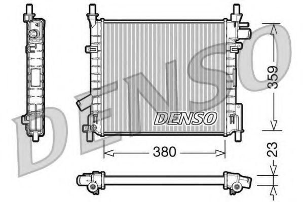 Imagine Radiator, racire motor DENSO DRM10062