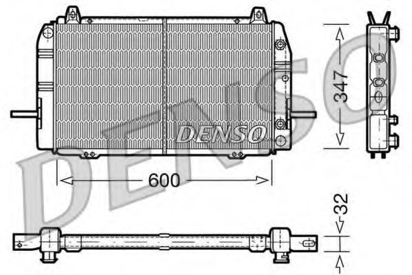 Imagine Radiator, racire motor DENSO DRM10084