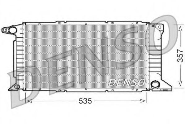 Imagine Radiator, racire motor DENSO DRM10101