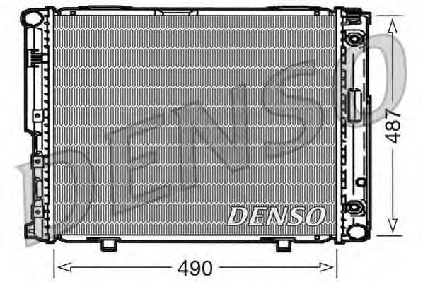 Imagine Radiator, racire motor DENSO DRM17004