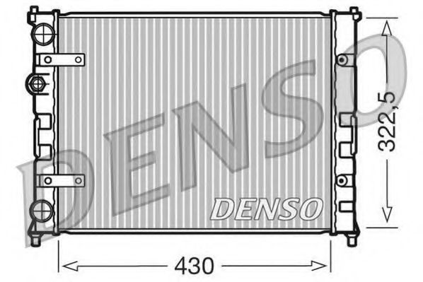 Imagine Radiator, racire motor DENSO DRM26007