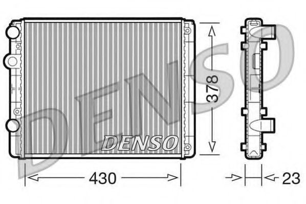 Imagine Radiator, racire motor DENSO DRM32030