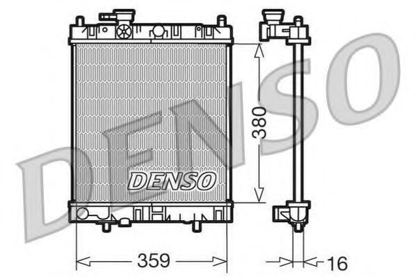 Imagine Radiator, racire motor DENSO DRM46001