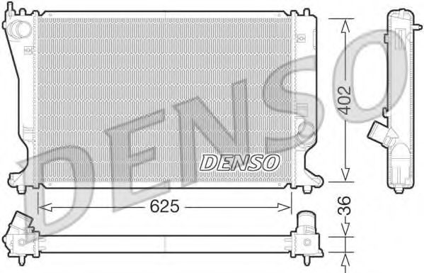 Imagine Radiator, racire motor DENSO DRM50073