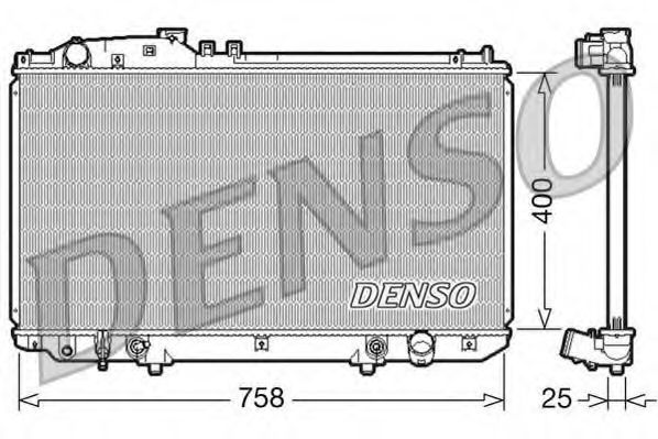 Imagine Radiator, racire motor DENSO DRM51006