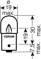 Imagine Bec, iluminare numar circulatie OSRAM 5637TSP