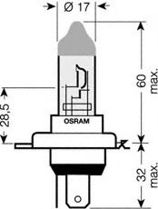 Imagine Bec, far faza lunga OSRAM 64193ULT