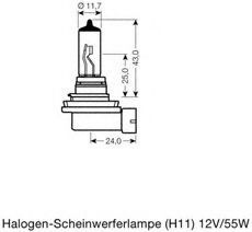 Imagine Bec, far faza lunga OSRAM 64211CBI-02B