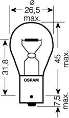 Imagine Bec, lampa frana / lampa spate OSRAM 7508LDR-01B