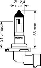 Imagine Bec, far principal OSRAM 9145RD