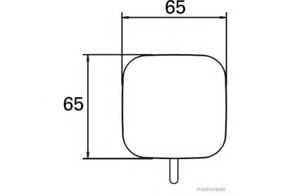 Imagine Lampa laterala HERTH+BUSS ELPARTS 82710100