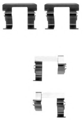 Imagine Set accesorii, placute frana MINTEX MBA1260
