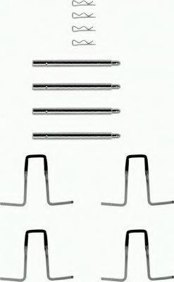 Imagine Set accesorii, placute frana MINTEX MBA977