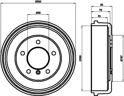 Imagine Tambur frana MINTEX MBD012