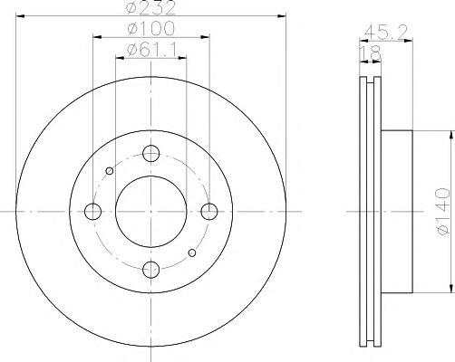 Imagine Disc frana MINTEX MDC1041