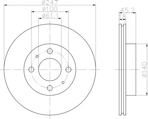 Imagine Disc frana MINTEX MDC1042