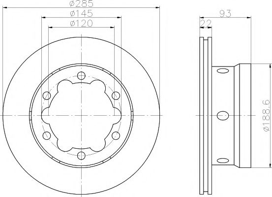 Imagine Disc frana MINTEX MDC1079