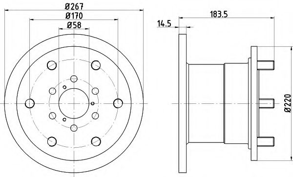 Imagine Disc frana MINTEX MDC1112