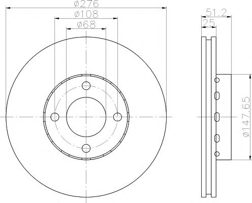 Imagine Disc frana MINTEX MDC1121