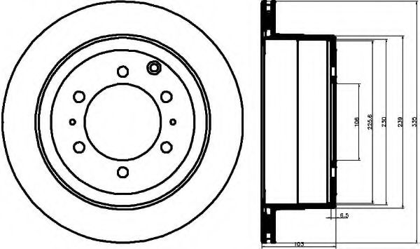 Imagine Disc frana MINTEX MDC1303