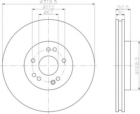 Imagine Disc frana MINTEX MDC1304L