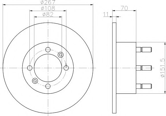 Imagine Disc frana MINTEX MDC1317