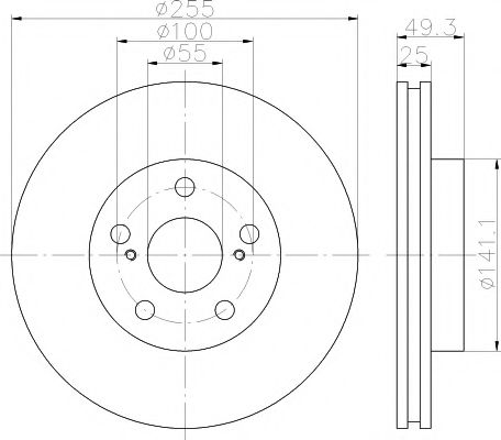 Imagine Disc frana MINTEX MDC1417