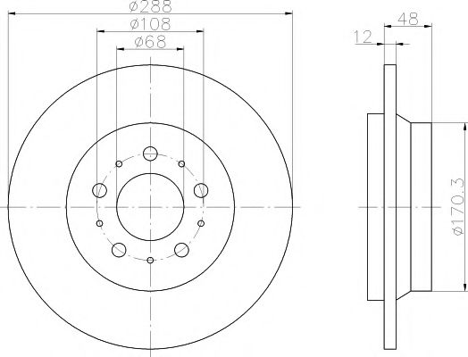 Imagine Disc frana MINTEX MDC1434