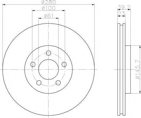 Imagine Disc frana MINTEX MDC1449