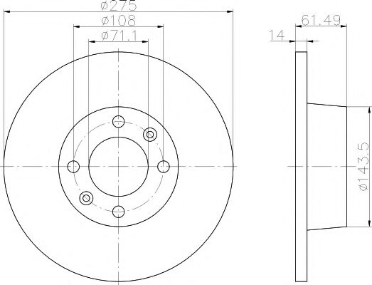 Imagine Disc frana MINTEX MDC1521