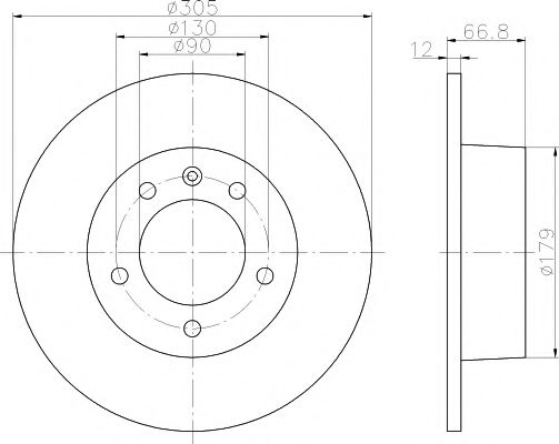 Imagine Disc frana MINTEX MDC1539