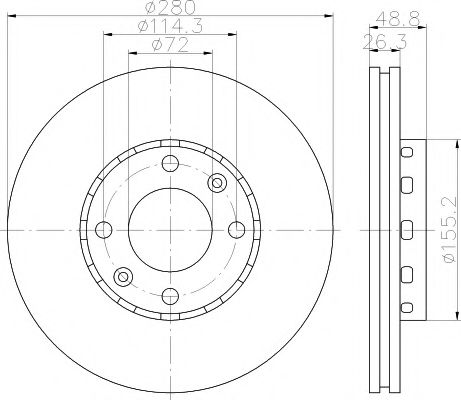 Imagine Disc frana MINTEX MDC1603