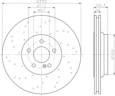 Imagine Disc frana MINTEX MDC1669