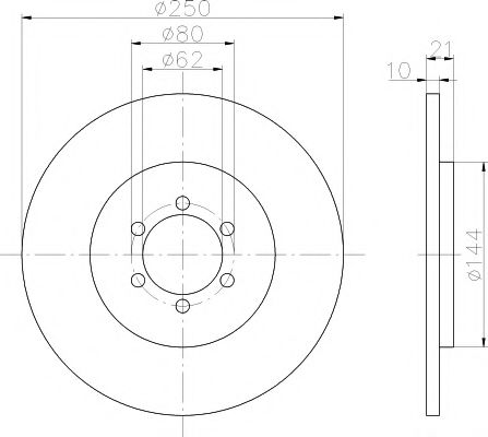 Imagine Disc frana MINTEX MDC187