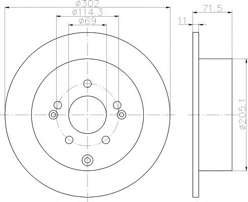 Imagine Disc frana MINTEX MDC2012