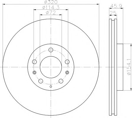 Imagine Disc frana MINTEX MDC2044