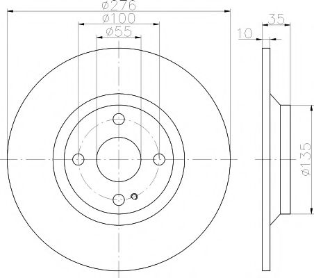 Imagine Disc frana MINTEX MDC2073