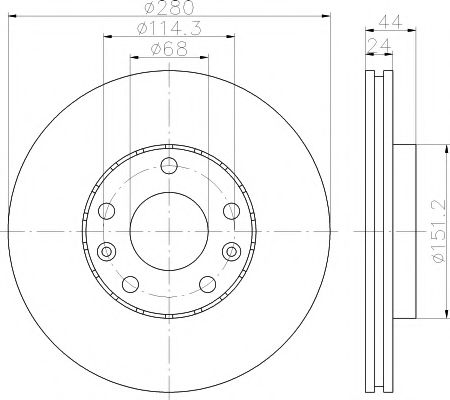 Imagine Disc frana MINTEX MDC2195